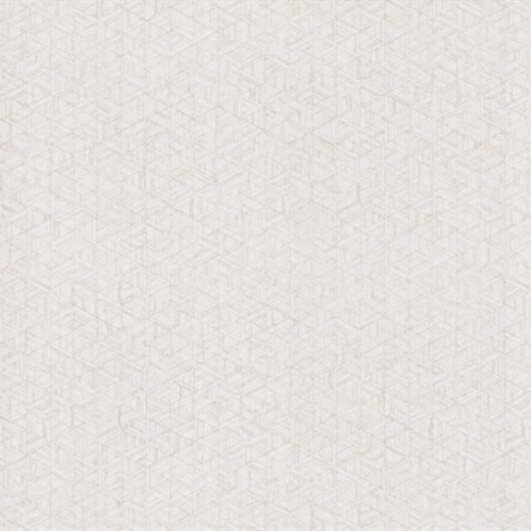 Rune Mother Of Pearl Modern Geometric Diamond Wallpaper