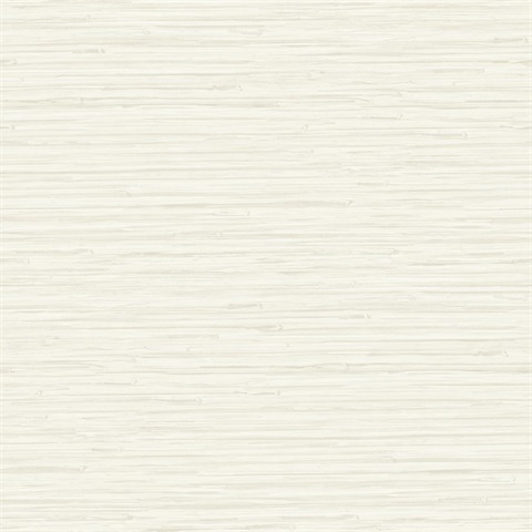 Rushmore Ivory Faux Textured Grasscloth Wallpaper