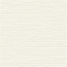 Rushmore Ivory Faux Textured Grasscloth Wallpaper