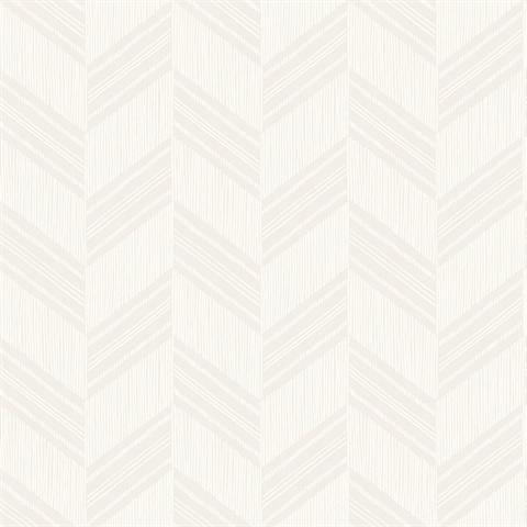 Rustic Chevron White Wallpaper