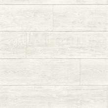 Rustic Shiplap Wood Porcelain Peel and Stick Wallpaper