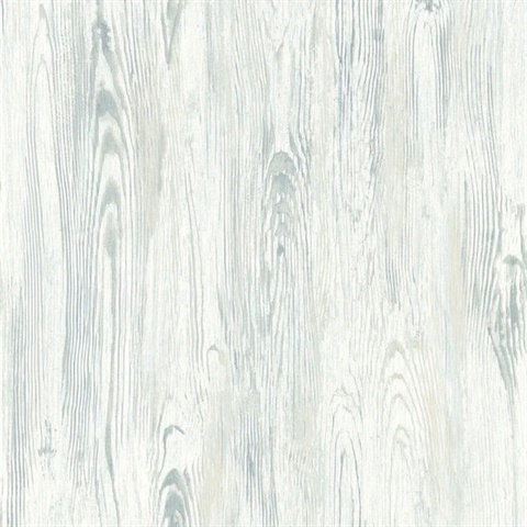 Rusticano White and Blue Wallpaper