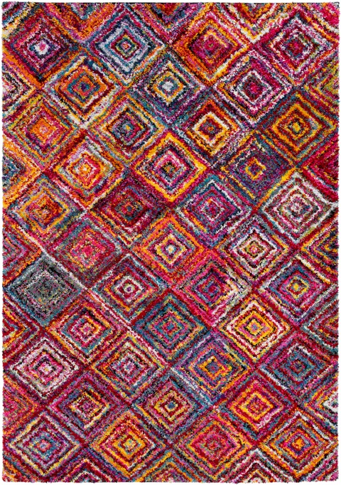 RWS6202 Rainbow shag - Area Rug