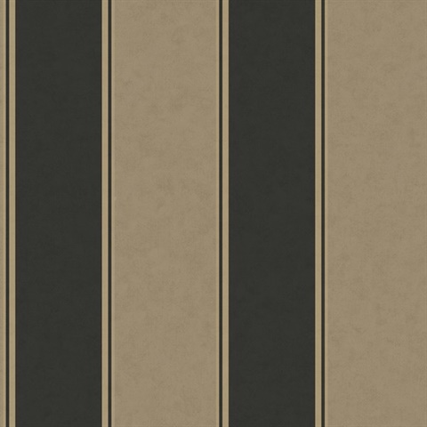 Rydia Black Stripe Wallpaper