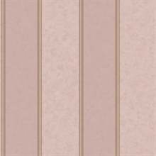 Rydia Pink Stripe Wallpaper