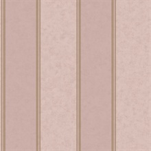 Rydia Pink Stripe Wallpaper