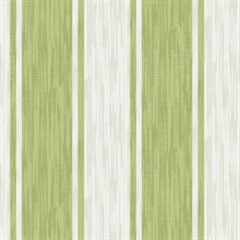 Ryoan Green Stripes Wallpaper