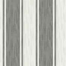 Ryoan Grey Stripes Wallpaper