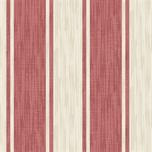 Ryoan Red Stripes Wallpaper