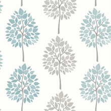 Saar Aqua Tree Wallpaper