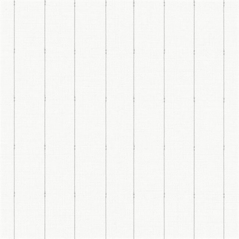 Sage & Cream In Stitches Vertical Stripe Wallpaper