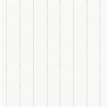 Sage & Cream In Stitches Vertical Stripe Wallpaper