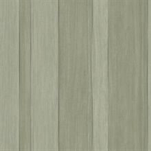 Sage Radnor Faux Wood Plank Wallpaper