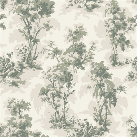 Sainsbury Sage Forest Wallpaper