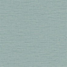 Salamander Light Blue Textured Crosstitch Woven Wallpaper