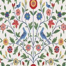Salisbury Multi Natural Grasscloth Wallpaper