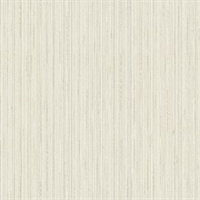 Salois White Vertical Stria Textured Wallpaper