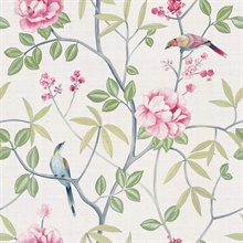 Salters Rosa Natural Grasscloth Wallpaper