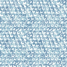 Saltwater Aqua Wave Wallpaper