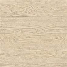 Salvaged Wood Neutral Plank Wallpaper