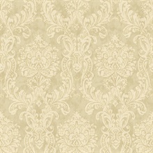 Samantha Sage Damask Wallpaper