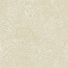 Samba Botanica White and Grey Wallpaper