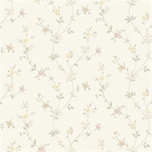 Sameulsson Eggshell Small Floral Trail
