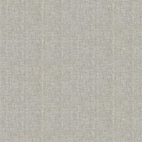 Sampson Grey Oasis Smooth Faux Linen Wallpaper