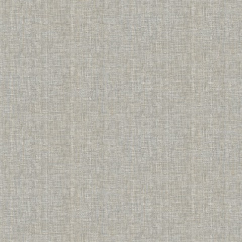Sampson Grey Oasis Smooth Faux Linen Wallpaper