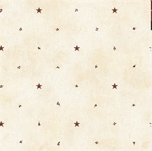 Sand Barn Star &amp;amp; Sprigs Wallpaper
