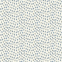 Sand Drips Blue Painted Dots Watercolor Wallpaper