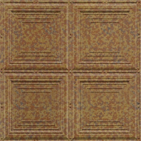 Sandcastle Ceiling Panels Aged Copper