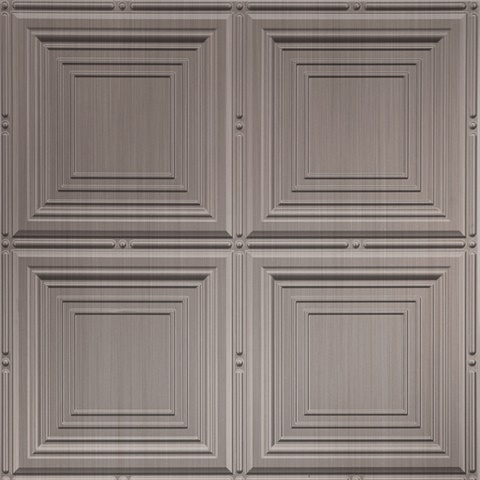 Sandcastle Ceiling Panels Brushed Nickel