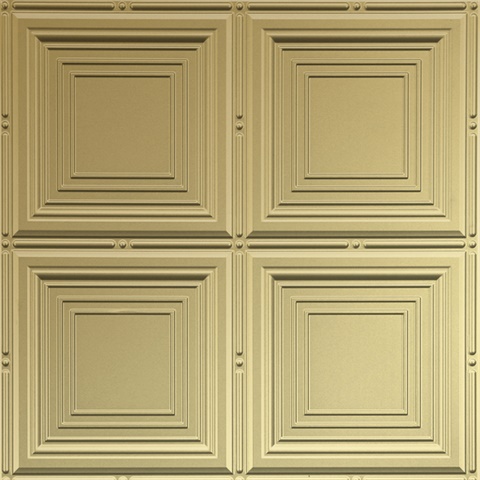 Sandcastle Ceiling Panels Metallic Gold