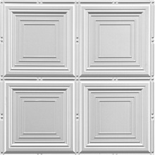 Sandcastle Ceiling Panels White & Paintable