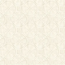 Sandee Dove Medallion Wallpaper