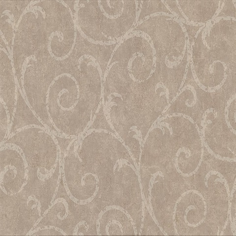 Sansa Light Brown Plaster Scroll