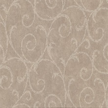 Sansa Light Brown Plaster Scroll