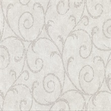 Sansa Light Grey Plaster Scroll