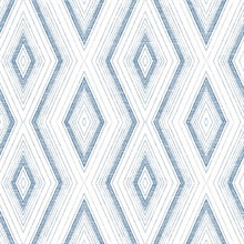 Santa Cruz Blue Geometric Wallpaper