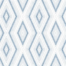 Santa Cruz Blue Geometric Wallpaper