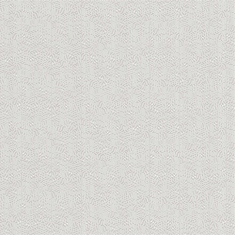 Saranyu Light Grey Petite Chevron Wallpaper