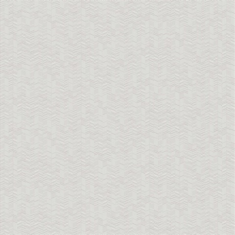 Saranyu Light Grey Petite Chevron Wallpaper