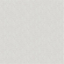 Saranyu Light Grey Petite Chevron Wallpaper