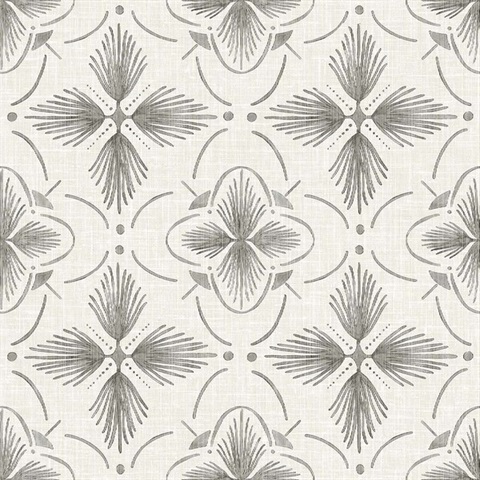 Sari Conte Crayon Medallion Wallpaper