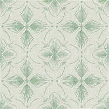 Sari Matcha Medallion Wallpaper