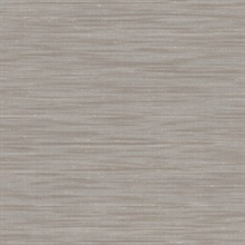Sari Silk Grey Faux Fabric Wallpaper