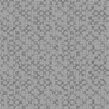 Sarni Silver Grid Metallic Wallpaper