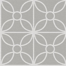 Savvy Grey Geometric Wallpaper