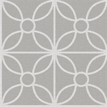 Savvy Grey Geometric Wallpaper